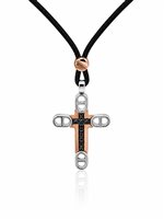 Collar Zancan Hombre in Oro Diamante Black 9050001219230
